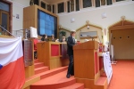 Student sexty přednáší svou defence speech