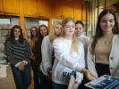 Přebírání diplomu - Úspěšný záchranář buňky