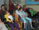 Klienti paprsku pozorně poslouchají